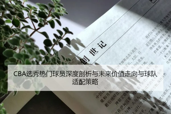 CBA选秀热门球员深度剖析与未来价值走向与球队适配策略（Leyu）